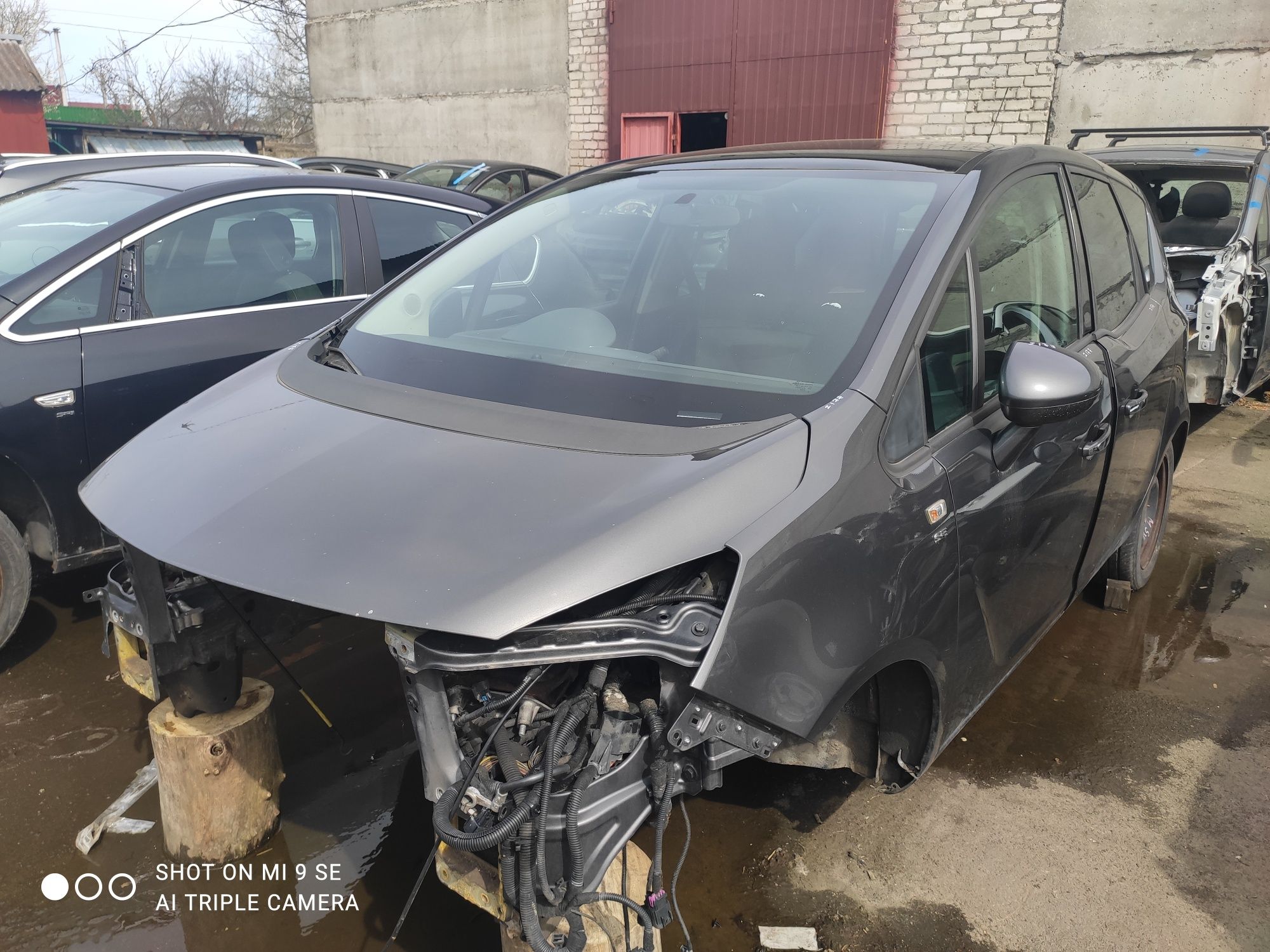 ЗАПЧАСТИ Opel Meriva B разборка шрот меріва