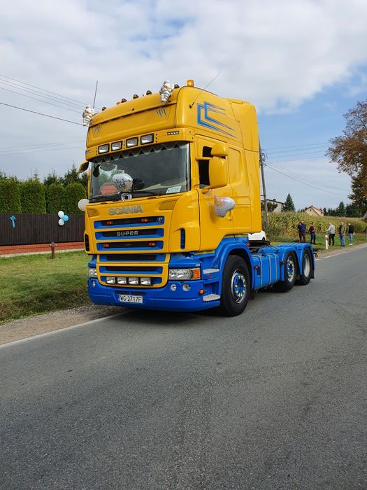 Scania r420 6x2 pusher boogie VABIS