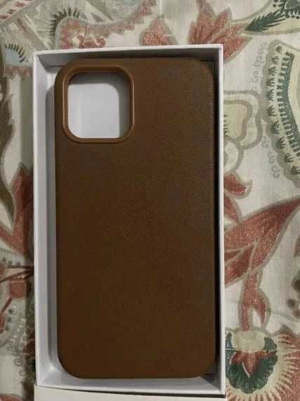 Capa e Carteira Castanha iPhone 12 / 12 Pro