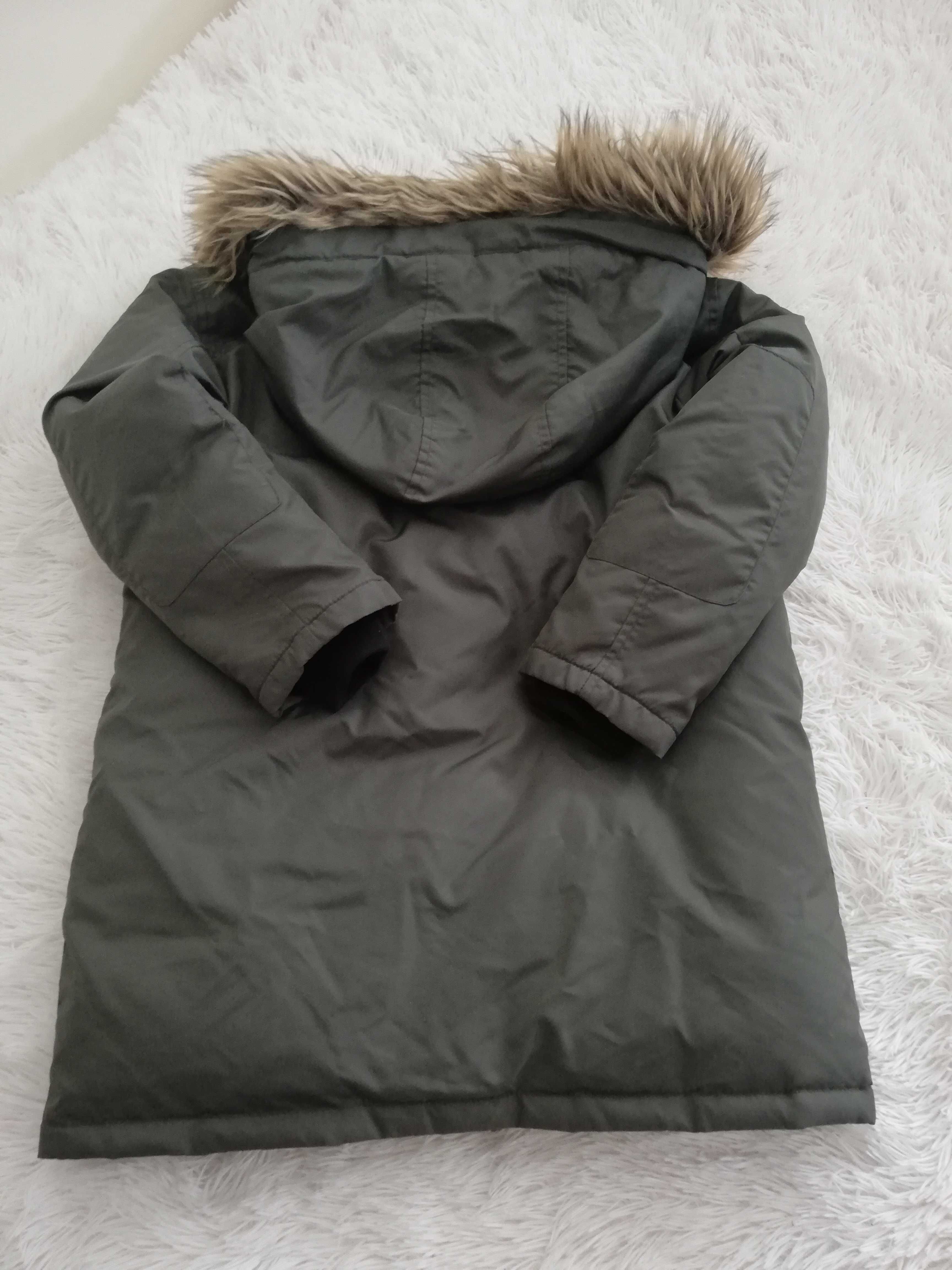 parka puchowa Zara 152 158 parka Zara  11 12 lat kurtka zara zimowa