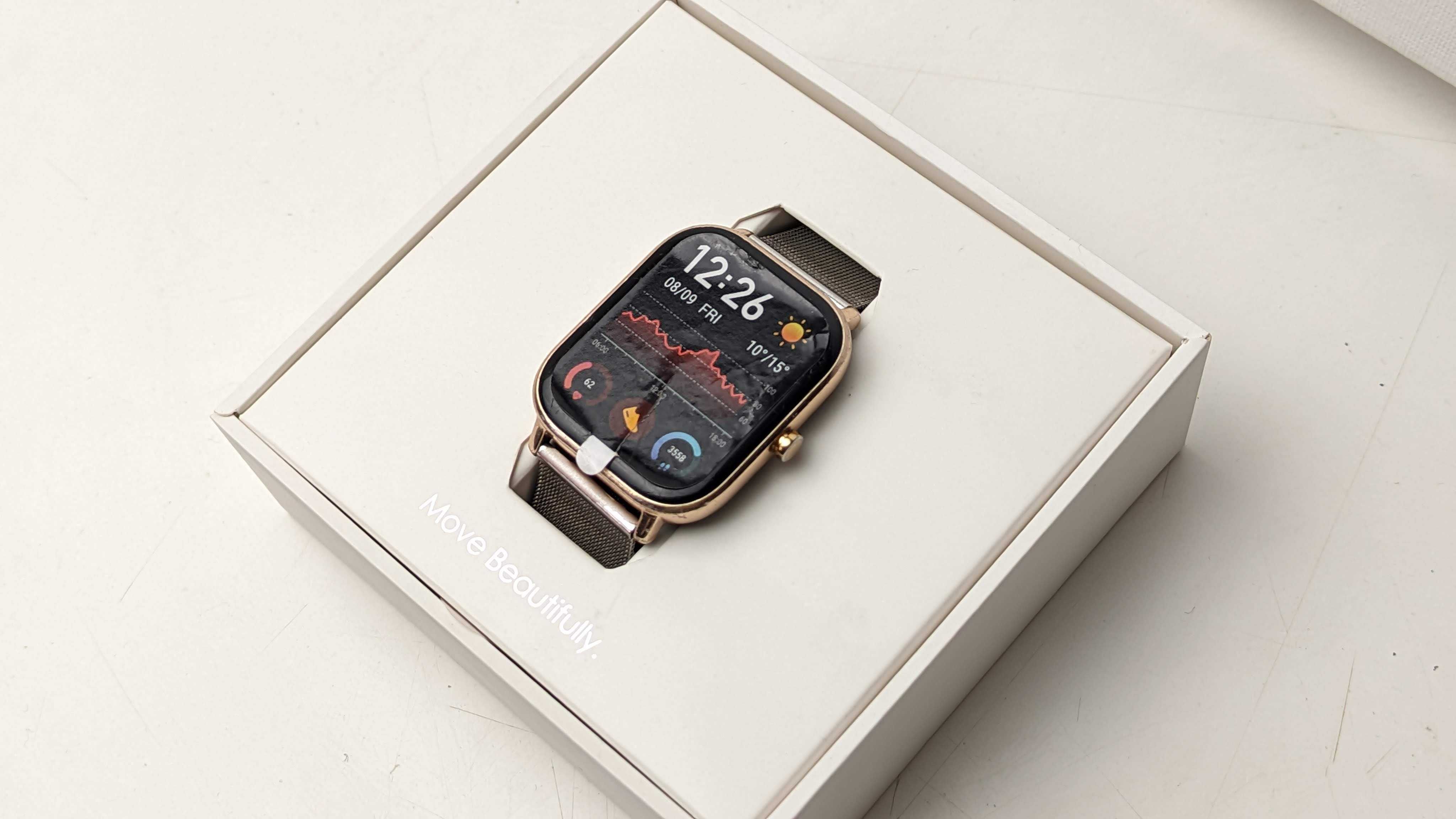 Smartwatch Amazfit GTS (botão para arranjar)