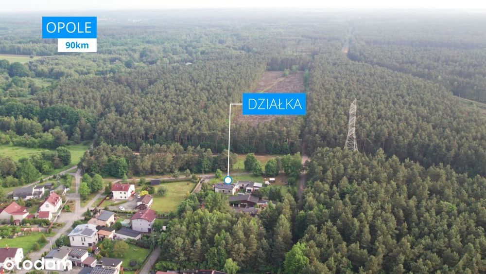 Działka budowlana w okolicy Zalewu Rybnickiego