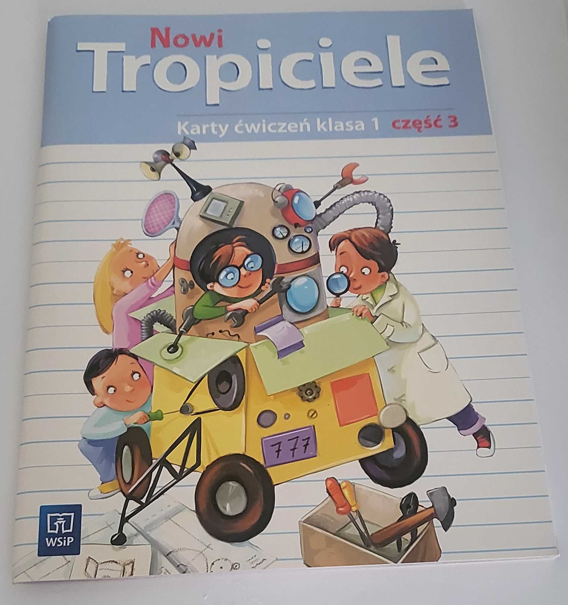 Nowi Tropiciele klasa 1 cz 3 karty ćwiczeń, WSiP, nowe