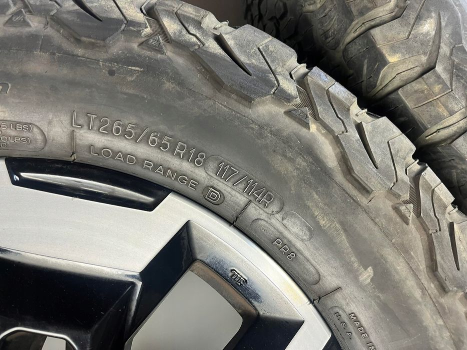 nissan navara d23 np300 lift felgi koła 7jx18 et45 6x114.3 bfgoodrich