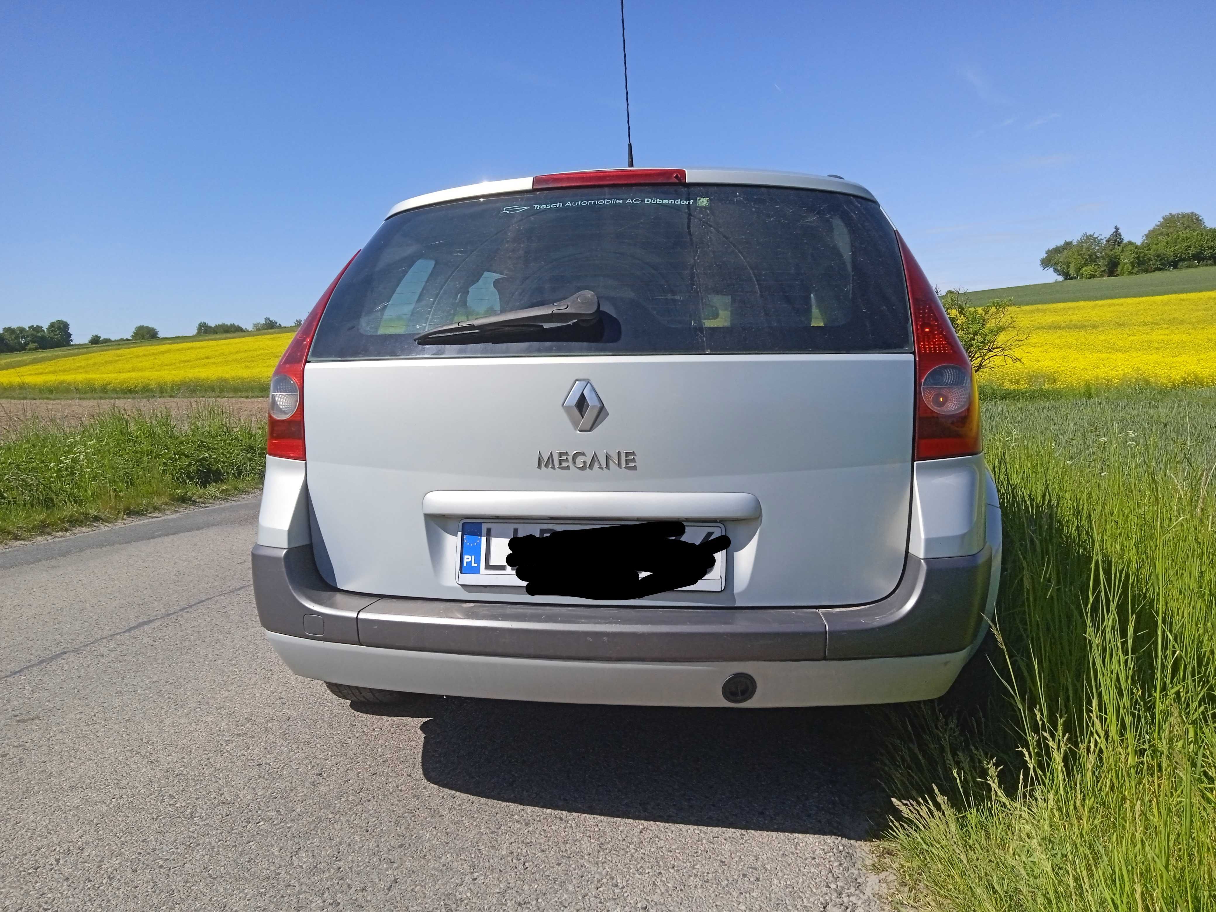 Renault Megane 2 2004r 2.0 B+G opłaty rok isofix duży serwis