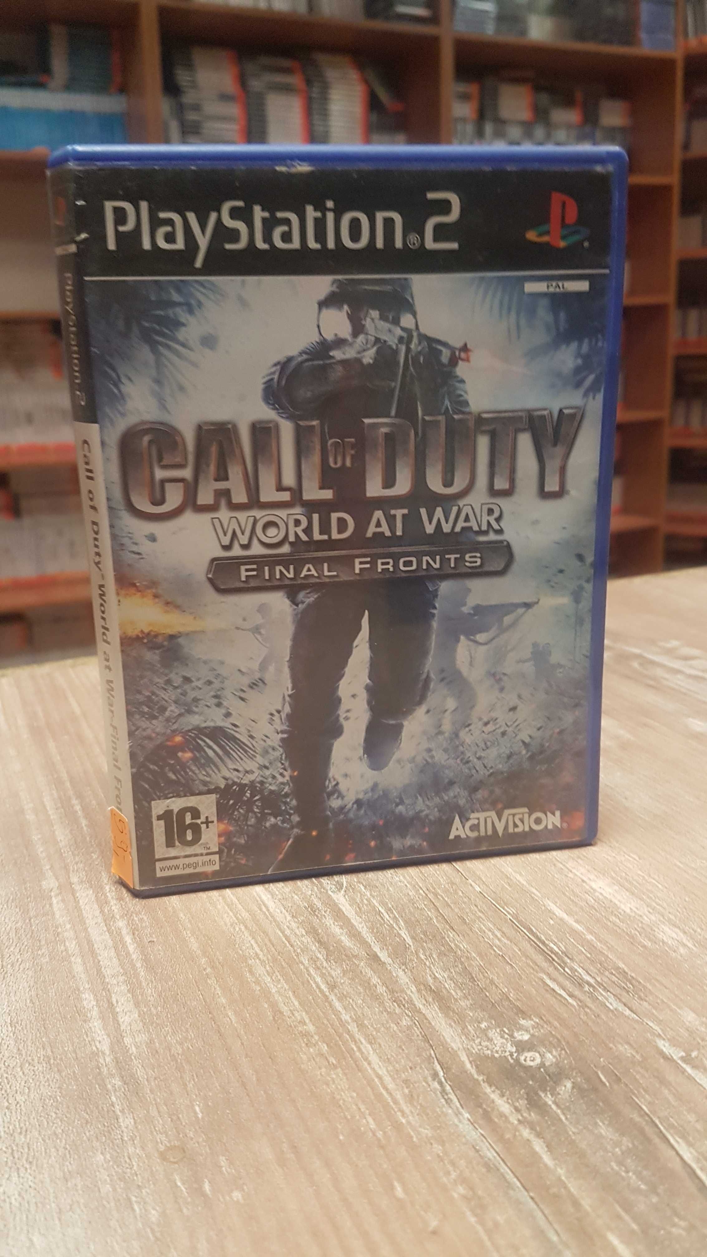 Call of Duty: World at War - Final Fronts PS2 Sklep Wysyłka Wymiana