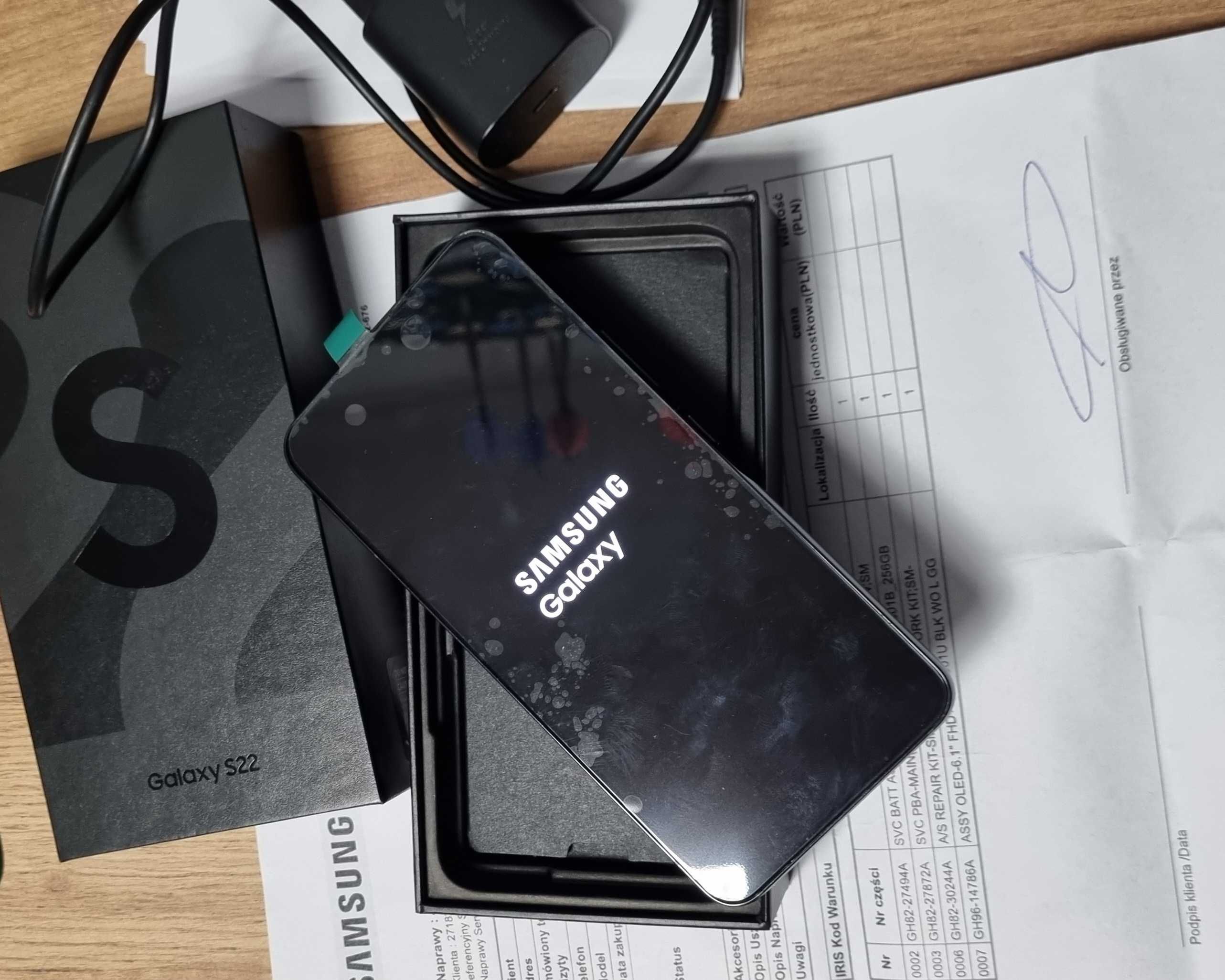 Nowy Samsung Galaxy s22 5g 256gb czarny gwarancja