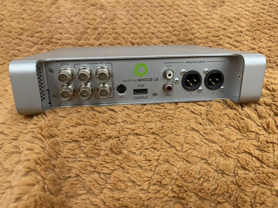 Placa edição Matrox mxo2 Le max