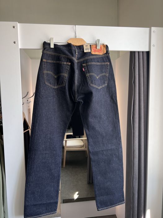 Темно сині Джинси Levi’s 501 Straight Fit