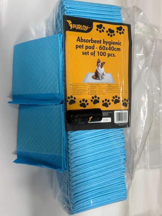 Maty dla psa 60x40cm, pół paczki 50szt. NOWE.