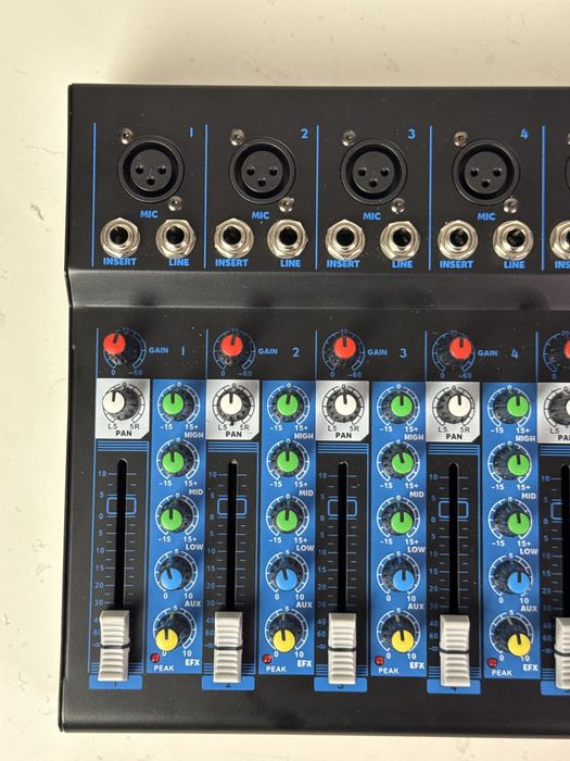 Mesa de mistura oqan q7 mk2 usb mixer