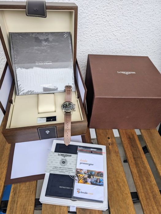 Longines Avigation Big Eye 41mm świeżo po serwisie, komplet