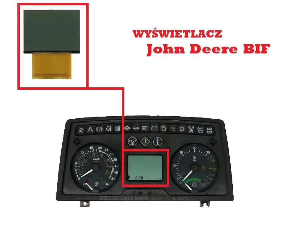 Licznik John Deere wyświetlacz
