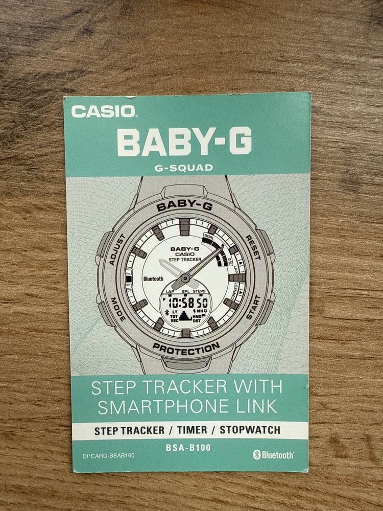 Zegarek Casio BABY-G BSA-B100-4A2ER