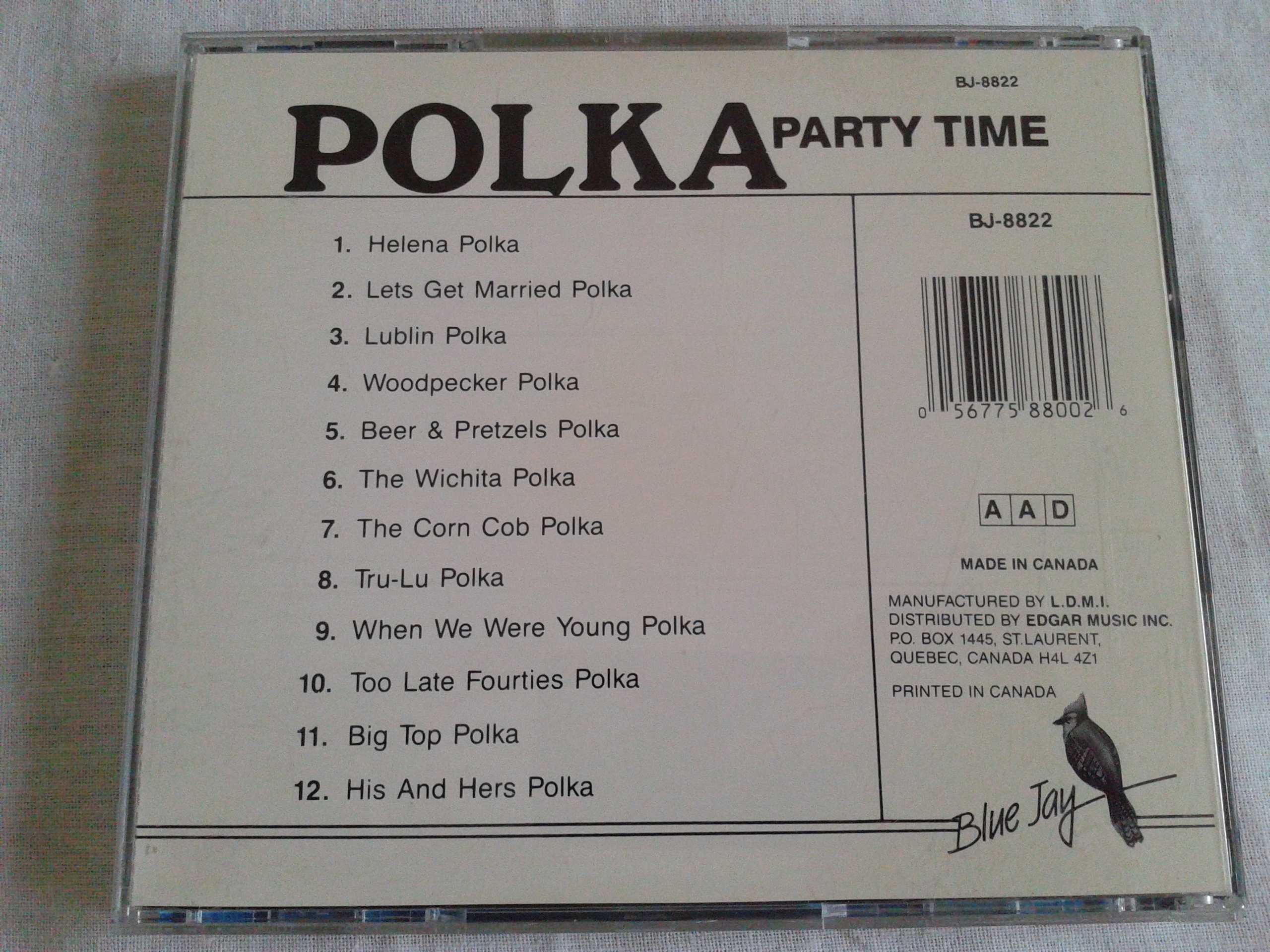 Polka Party Time  CD