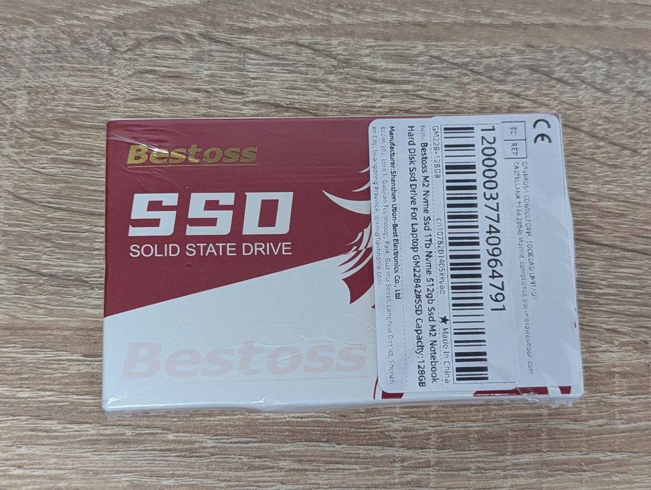 SSD-NVME M.2 PCle 3.0x4 Bestoss 128 Gb
