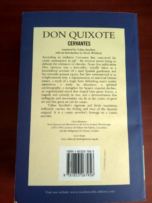 Книга don quixote англійська мова