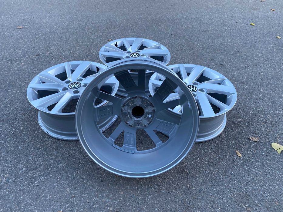 Оригинал диски R17 5*112 Ваг Фольц VAG Шкода Сеат T-Roc Гольф Пассат