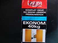 Komplet okuć do drzwi przesuwnych Laguna