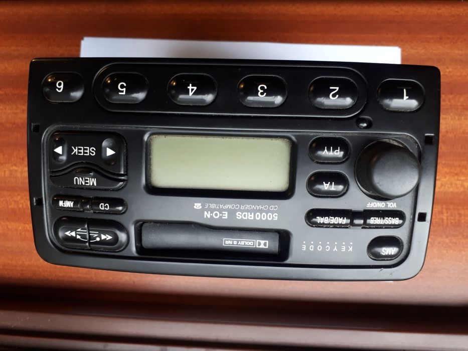 Radio Ford Focus Escort Mondeo Oryginalne 5000 RDS EON