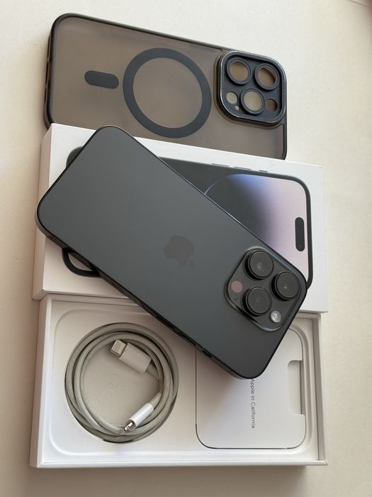 iPhone 14 PRO IDEALNY Black 128Gb
