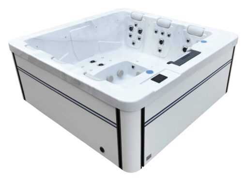 Jacuzzi DISCOVERY nowoczesna 6 osobowa wanna spa Elysian Sunspa | ŻARY
