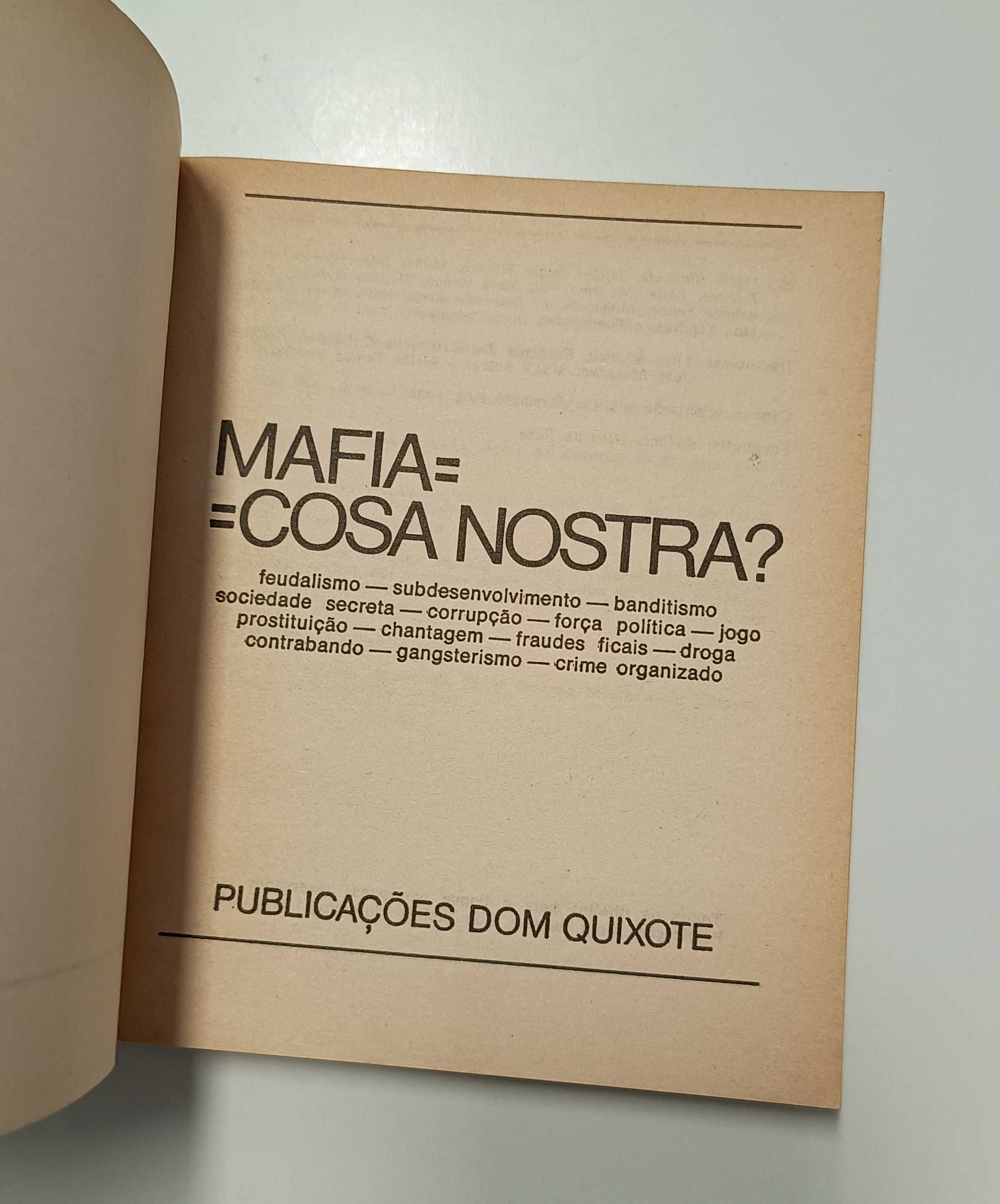 Mafia = Cosa Nostra?