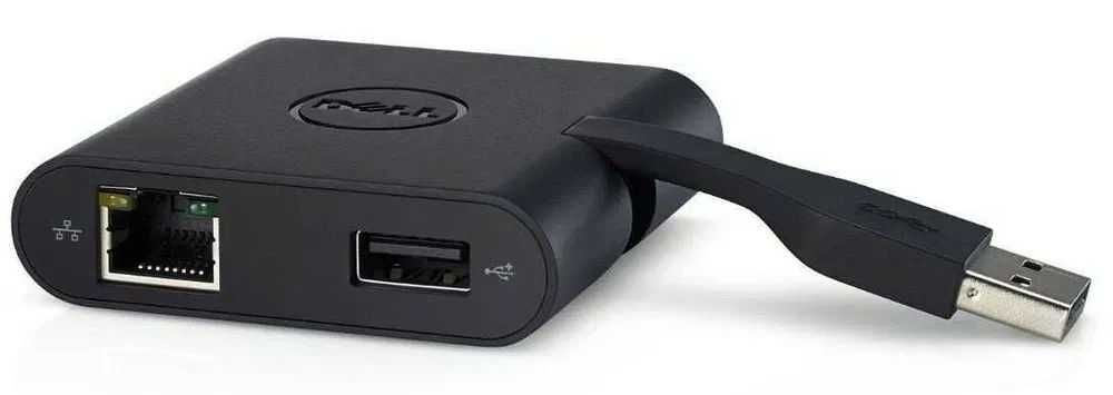 Адаптер Переходник Dell DA200 USB-C Adapter HDMI/VGA/Ethernet/USB 3.0