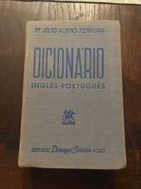 Dicionário Inglês - Português - de Júlio Albino Ferreira