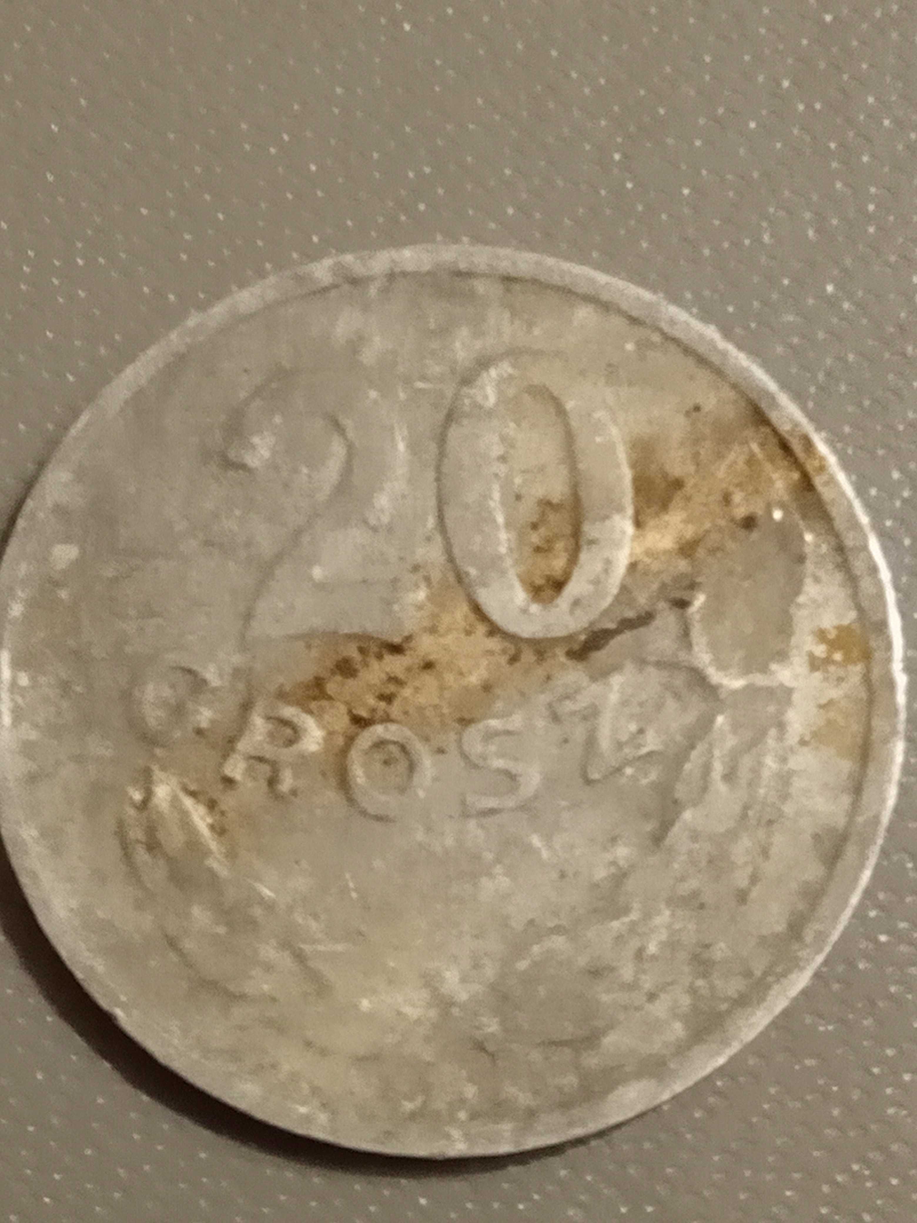 Moneta 20 gr 1962