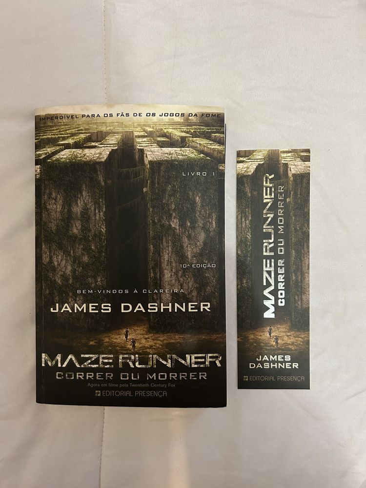 Livro Maze Runner - correr ou morrer
