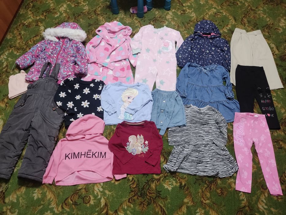 Пакет речей 3-4роки (98-104см)