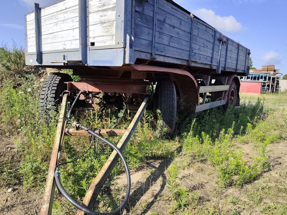 Przyczepa rolnicza sztywna rama podwozie 8011 hw hl 6011 Ifa