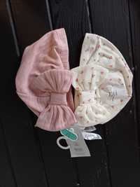 Набір шапки шапочки на дівчинку немовля George 0-3 місяці
