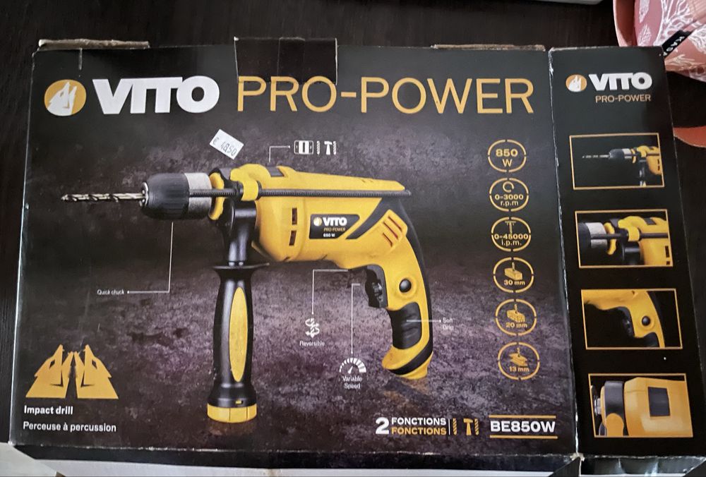 Berbequim com percussão Vito