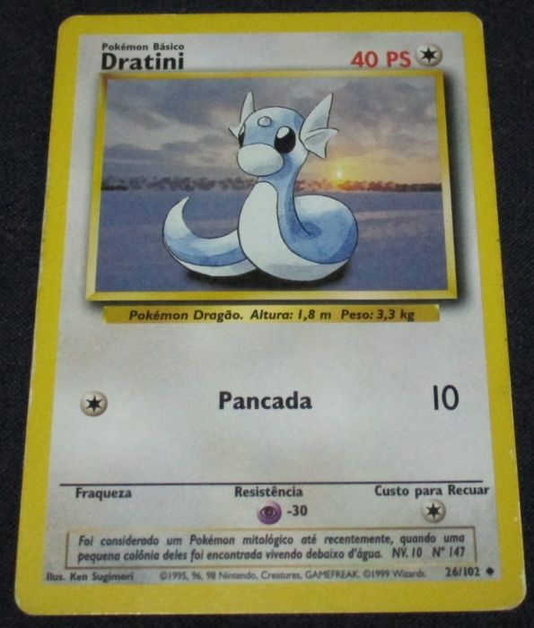 Cartas Pokémon Base Set