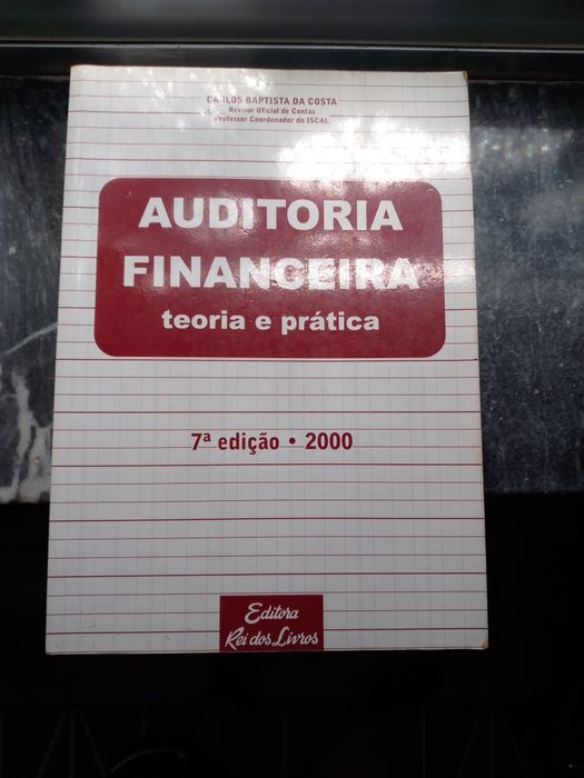 Vendo livros da área contabilidade e finanças, auditoria financeira