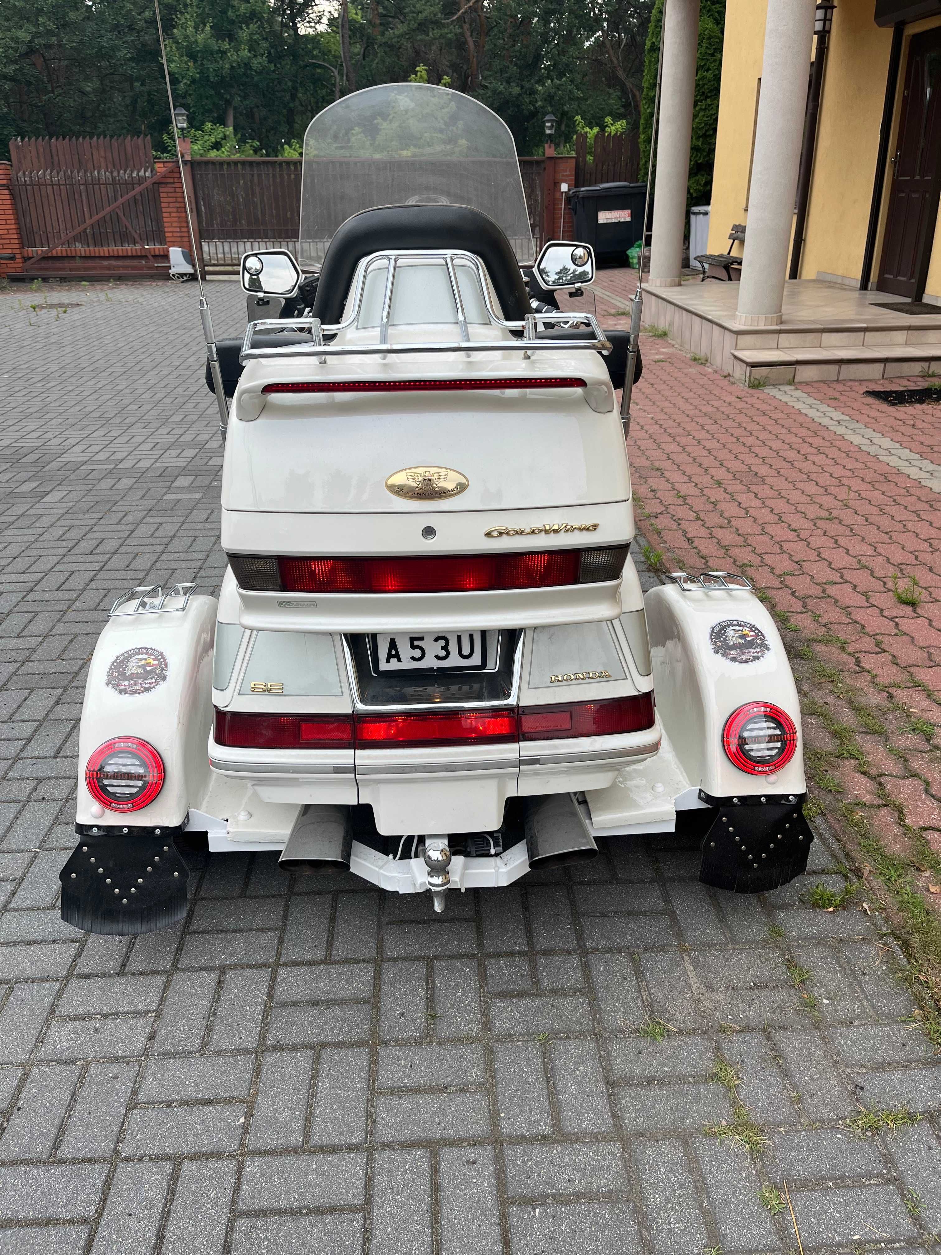 Honda Gl 1500 Gold wing 2000r + wózek z kołami bocznymi