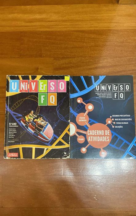 Livro escola 9 ano Fisica e quimica