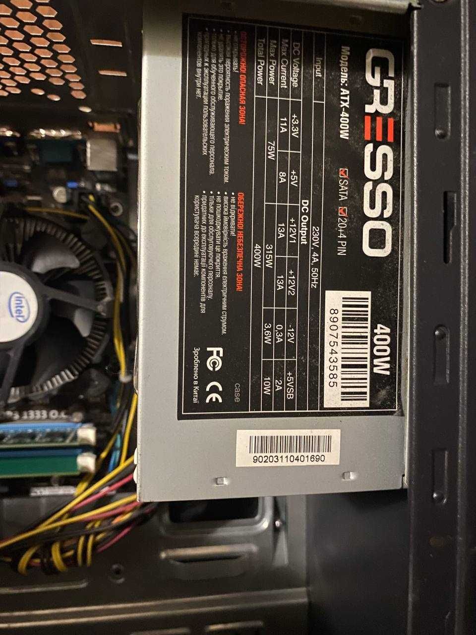 Персональний комп'ютер Celeron E3400 DDR3 4GB AMD Radeon HD8490 1GB