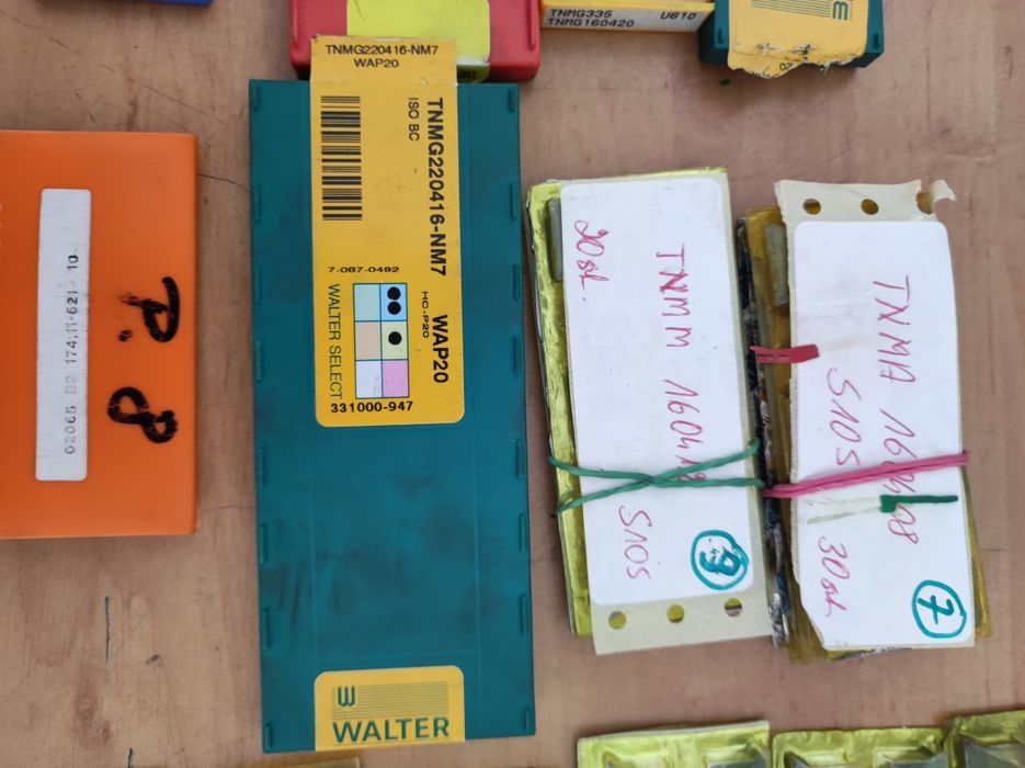 Płytki do noży tokarskich