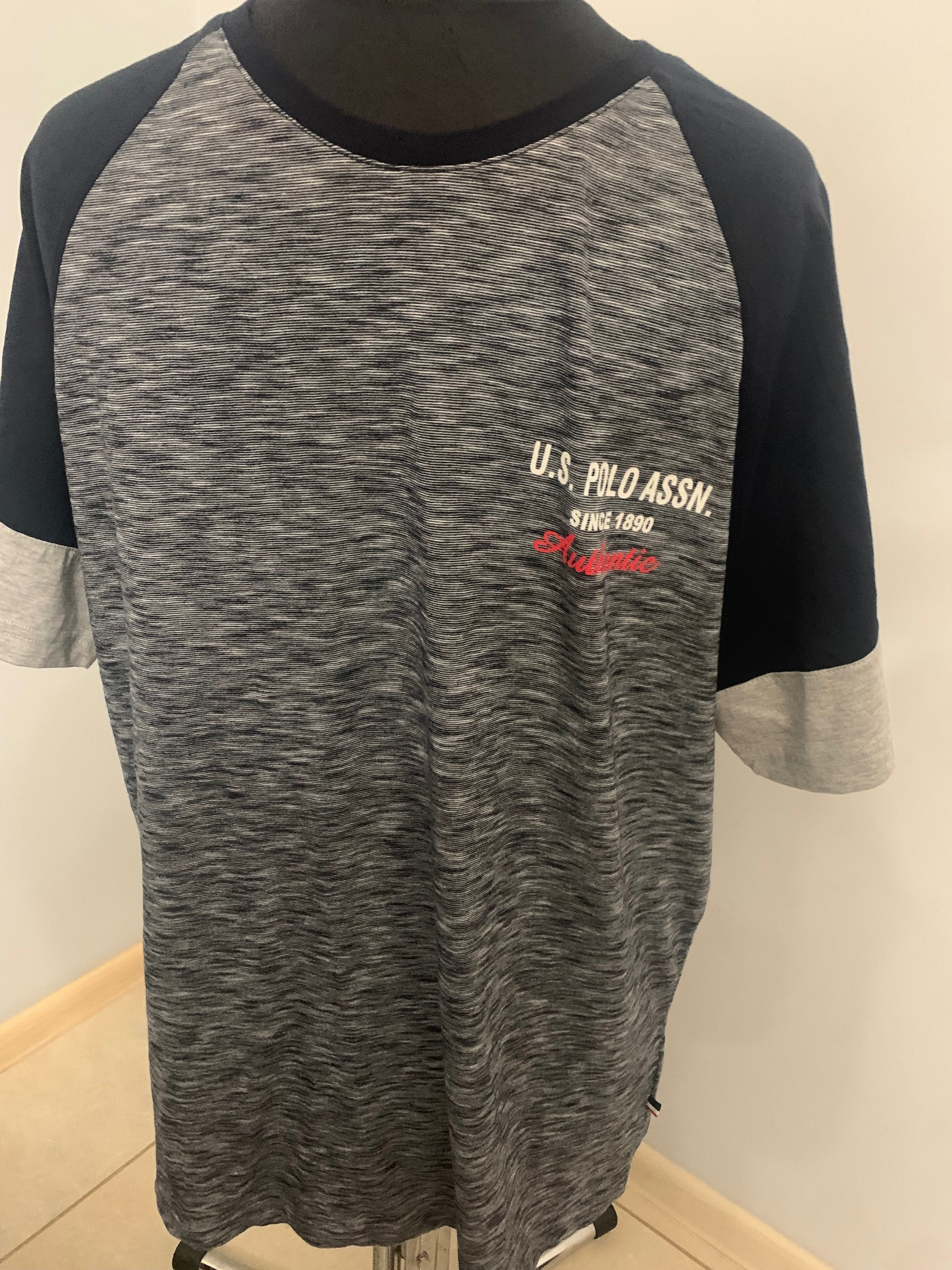 U.S Polo Assn. crewneck męska koszulka sportowa T-Shirt r. XL jak nowa