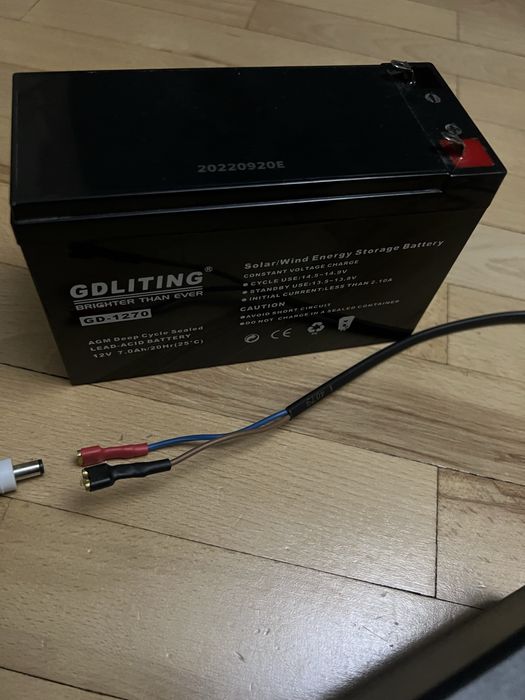 ДБЖ (7 А/ч) для роутера,