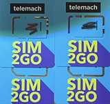 Telemach SIM2GO +385 HR SIM karta Starter Chorwacki BEZ REJESTRACJI
