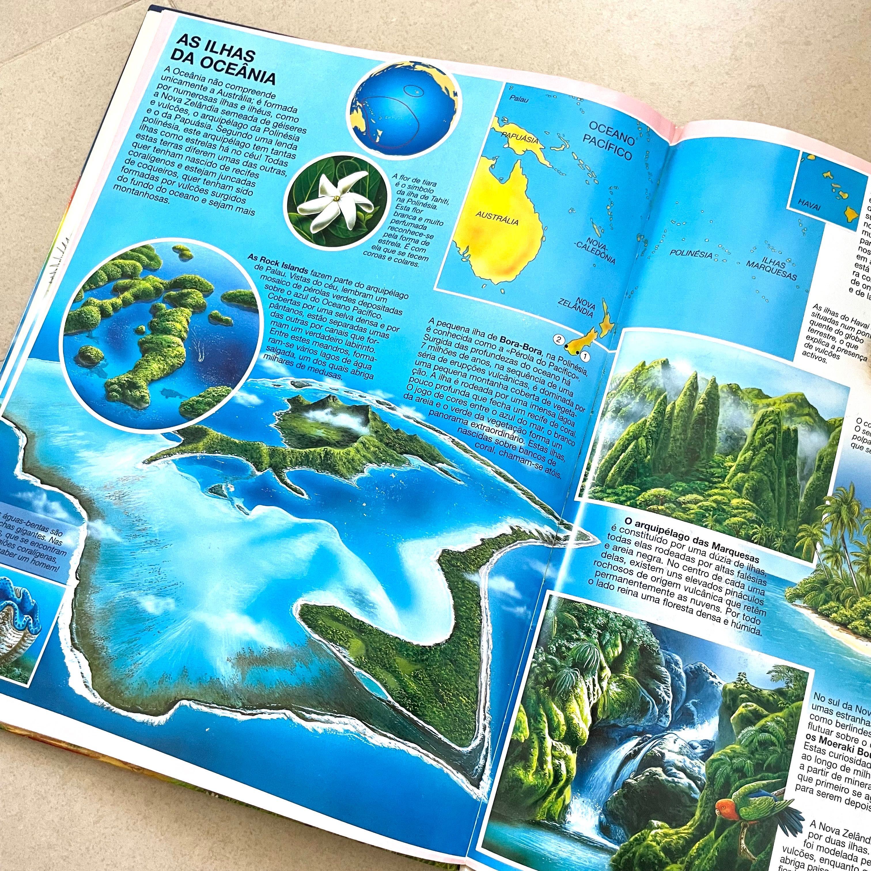 Livro Juvenil - Atlas Da Natureza, 2000