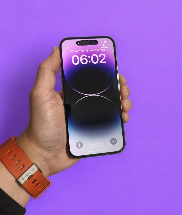Apple iPhone 14 Pro 256 GB Deep Purple - kondycja baterii 81%