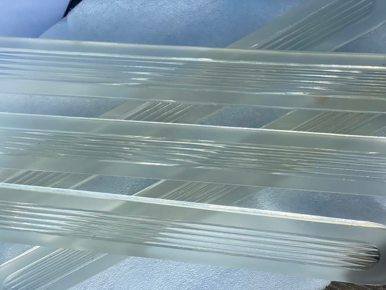 рефлексионные стёкла Клингера 340 мм. Рефленное водоуказательное стекл