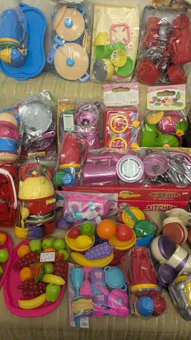 Дитяча посудка іграшкова набори посуду для гри, іграшковий посуд