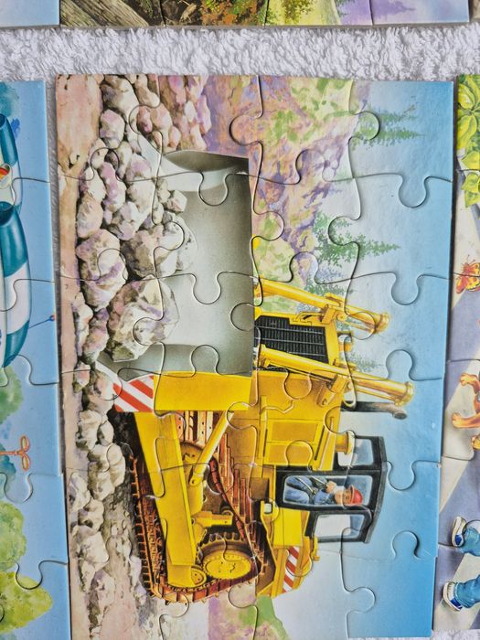 Пазли Castorland 24 елементи техніка машини 4+