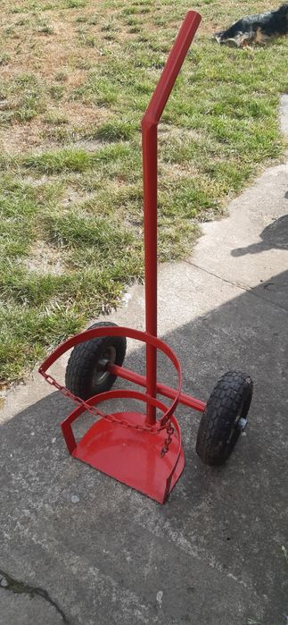 Wózek transportowy do butli gazowych 11 kg.